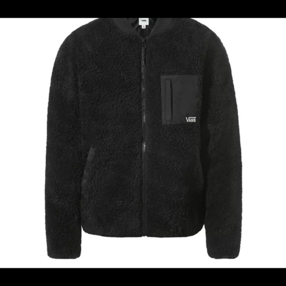 Vans Mist Fog Sherpa Bomber Jacket - Picture 15 of 15